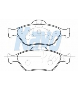 KAVO PARTS - BP4554 - К-т колодок торм. Fr  MA 2, FO Ka, Fiesta/Fus